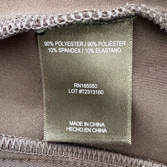 32 Degrees Heat Black Full Zip Mock Neck Jacket with 2 Zip Pockets Women Size L - Picture 13 of 14